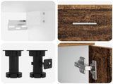 Kitchen Unit Lyon 8 pcs Old Wood Engineered Wood 3445840