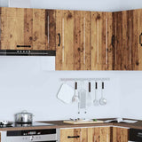 Kitchen Wall Cabinet Porto Old Wood Engineered Wood 854035