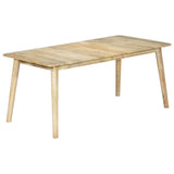Dining Table 180x90x76 cm Solid Mango Wood 282720
