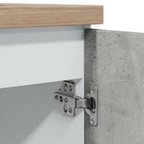 Sink Bottom Cabinet Lyon Concrete Grey 80x46x81.5 cm Engineered Wood 856076