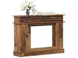 Fireplace Surround Old Wood 102 x 26 x 100 cm Engineered Wood 8006649