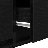 TV Cabinet Black oak 100 x 31 x 25.5 cm Engineered wood 861527