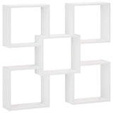 Wall Shelf White 99.5 x 17 x 91 cm Engineered Wood 8014968