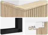 Wall-Mounted Wash Basin Sonoma Oak 40 x 41 x 39 cm 890200