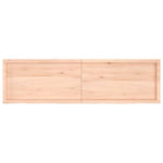 Table Top 180x50x cm Untreated Solid Wood Oak 3156329