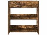Bathroom Under Sink Cabinet Smoked Oak 56 x 37.5 x 81 cm 890780