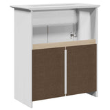 Bathroom Sink Cabinet BODO White 70x35x80 cm 4016863