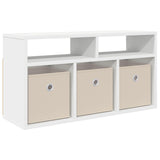 Lowboard with Drawer White 72 x 22.5 x 38 cm 8000572