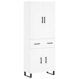 Highboard White 69,5x34x180 cm Engineered Wood 3198169