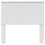 Headboard with Headboard White 100 cm Engineered wood 887791