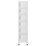 Locker Cabinet Light Grey 38x40x180 cm Steel 339793
