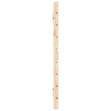 Wall Headboard 206x3x63 cm Solid Wood Pine 824718
