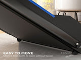 Folding Motorised Home Treadmill Walking Machine with LCD Monitor, Blue T3398P349145