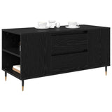 Coffee Table Black Oak 102 x 44.5 x 50 cm Engineered Wood 882680