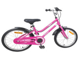 Kids Bike 18 Inches for 5-7 Years Old Pink Black 42009243