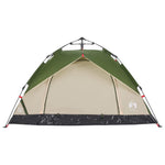 ZNTS Camping Tent Dome 2-Person Green Quick Release 4004189