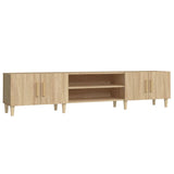 TV Cabinet Sonoma Oak 180x31.5x40 cm Engineered Wood 816259