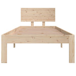 Bed Frame without Mattress 75x190cm Small Single 810455
