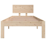 Bed Frame without Mattress 75x190cm Small Single 810455