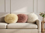 Cushion with Pillow HEERLEN 6 pcs White PV Fleece 929872