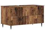 2 Piece Bathroom Cabinet Set ZWOLLE Old Wood Engineered Wood 3417520