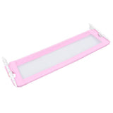 Toddler Safety Bed Rail Pink 120x42 cm Polyester 10170