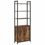 Book Cabinet Smoked Oak 60 x 24 x 161 cm Engineered Wood 883858