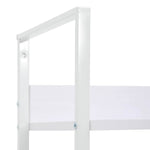 5-Layer Book Shelf White 60x27.6x158.5 cm Engineered Wood 288228