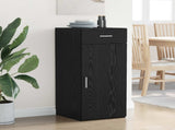 Storage Cabinet Black Oak 40 x 42.5 x 93 cm Engineered Wood 883140