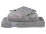 Premium Sauna Towels "SOLUND" 4 pcs Grey 80x200 cm 600 gsm 137315