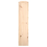 Radiator Cover 153x19x84 cm Solid Wood Pine 822576