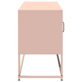 ZNTS TV Cabinet Pink 100.5x39x60.5 cm Steel 853381