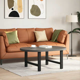 Coffee Table Legs Black 2 pcs 70x cm Steel 4013288
