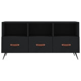 TV Cabinet Black 102x36x50 cm Engineered Wood 829005