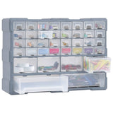 Multi-drawer Organiser with 38 Drawers 52x16x37.5 cm 147578