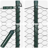 Ground Fix Welded Wire Fence 50 x 0.5 m 3352839