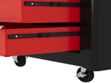 5-Drawer Tool Chest with Wheels, Steel Lockable Tool Storage Cabinet with Handle, 2 Keys for Garage, T3398P341239