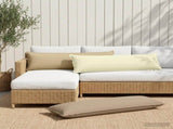 Cushion with Pillow HOUTEN 2 pcs Cream Polyester 934434