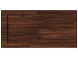 Rectangular Table Top 90 x 60 x 3.5 cm Rectangular Dark Brown 938272