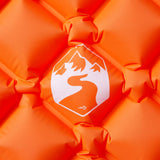 Inflating Camping Mattress 1-Person Orange 190x58x6 cm 4007114