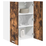 Hanging Cabinet Smoked Oak 60 x 31 x 80 cm Engineered Wood 884278