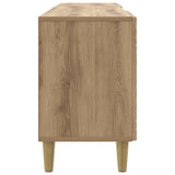 TV Cabinet 102 x 34.5 x 50 cm Artisan Oak Engineered Wood 895164