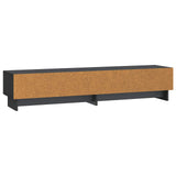 TV Cabinet with Drawer Black 147 x 34.5 x 30 cm Engineered Wood 894016