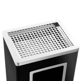 Ashtray Dustbin Hotel 45 L Steel Black 51093