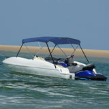 3 Bow Bimini Top Blue 183x180x137 cm 92365