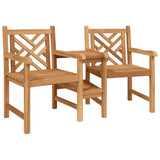 Garden Outdoor Chairs 152 x 63 x 89 cm Solid Teak Wood 42001958