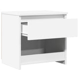 Bedside Cabinets 2 pcs High Gloss White 40x30x39 cm Engineered Wood 803456