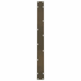 Dining Table Legs Natural Steel 2 pcs 100x cm Steel 4013323