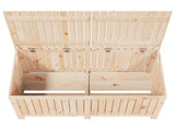 Garden Storage Box 359 L Solid Pine Wood 146.5 x 68 x 63 cm 865390