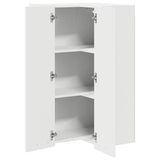 Hanging Cabinet White 57 x 57 x 100 cm Engineered Wood 884370